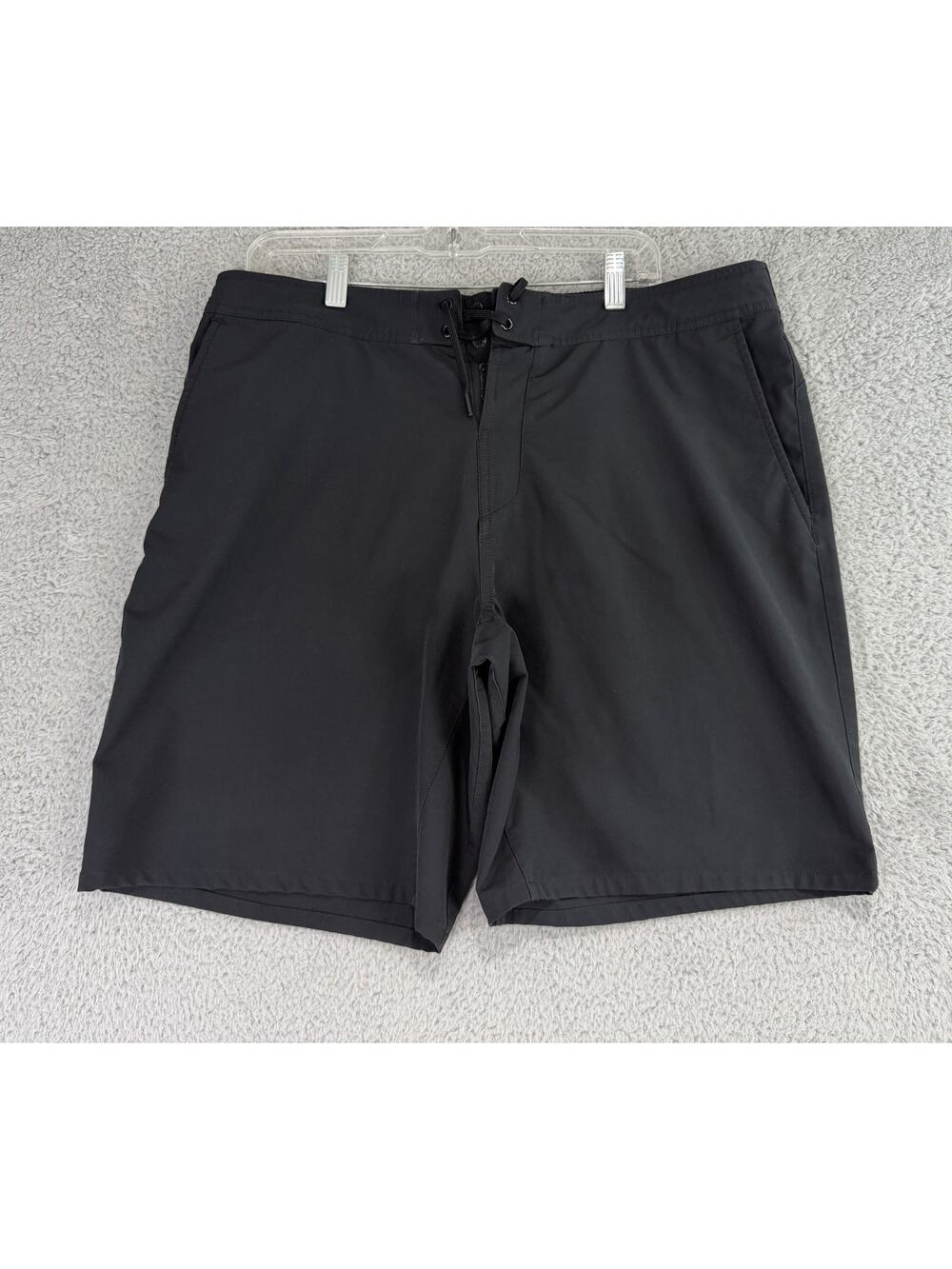 Ten Thousand The Foundation Board Shorts Size L Black 9" Unlined Lace Waist